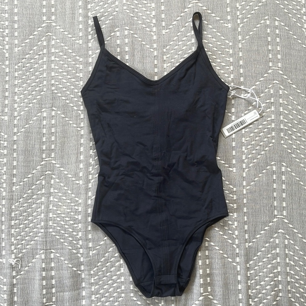 Everlane black bodysuit NEW XXS